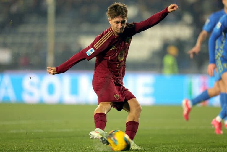 AS Roma : Nicolo Baldanzi, L'Étoile Brillante Contre Hellas Verona