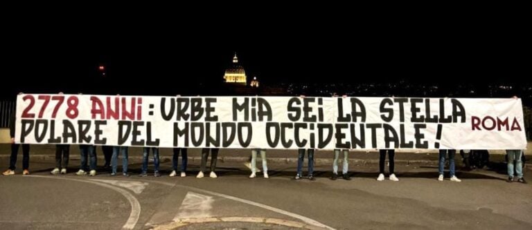 Les Supporters de l'AS Roma Célèbrent le 2778e Anniversaire de Rome : Une Épopée de Passion et de Loyauté