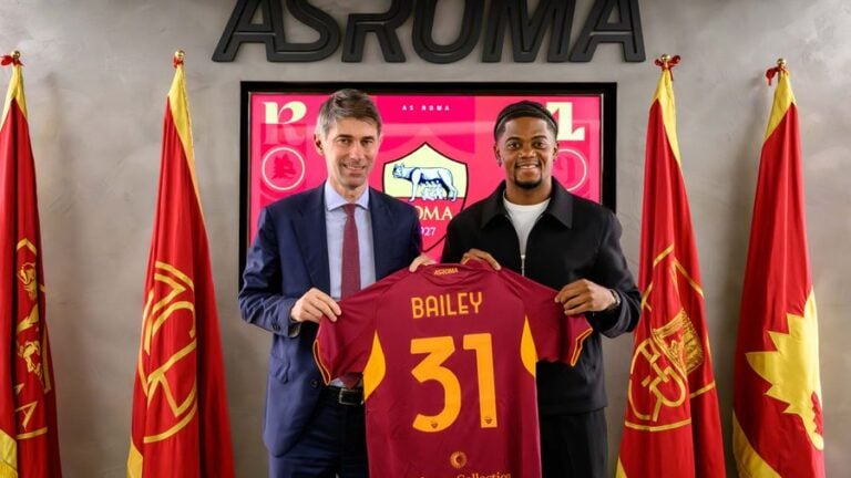 Leon Bailey : L'Ailier Flamboyant de l'AS Roma Prêt à Briller en Serie A