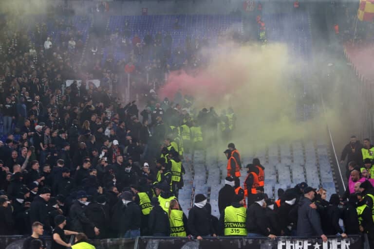 Sanctions UEFA : AS Roma et Eintracht Frankfurt frappés par des amendes record